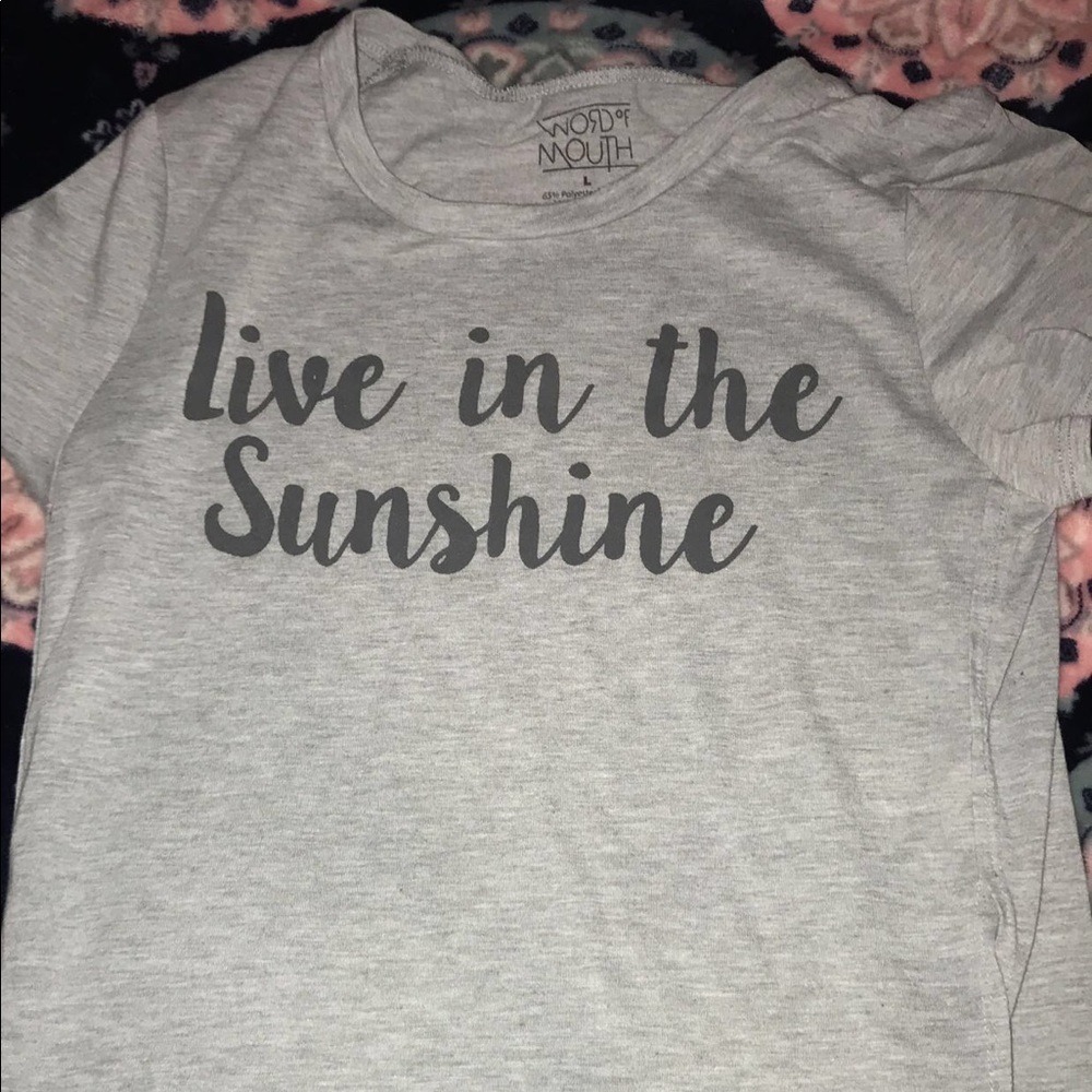 Grey shirt